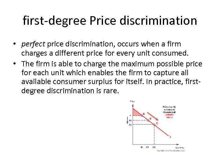 Price Discrimination Price Discrimination Price Discrimination