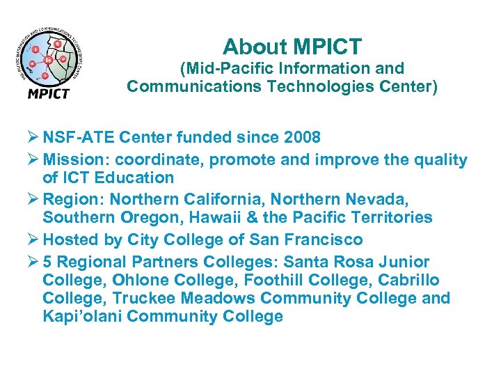 Trip of 13 MPICT students to CFI-Paris Gambetta Capstone About MPICT (Mid-Pacific Information and