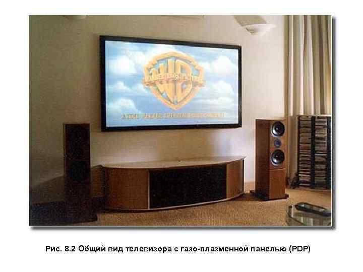  Рис. 8. 2 Общий вид телевизора с газо-плазменной панелью (PDP) 