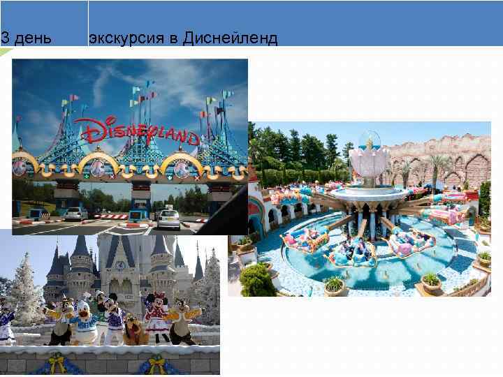 3 день экскурсия в Диснейленд 