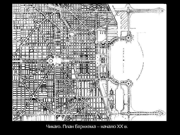 Чикаго. План Бернхема – начало XX в. 