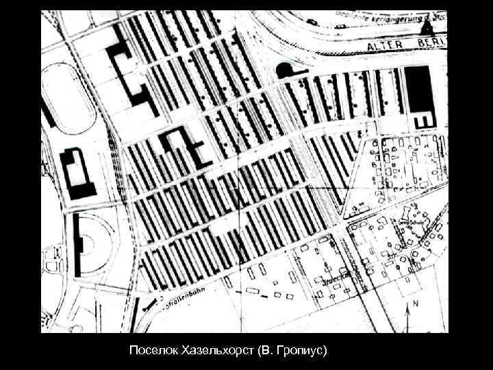 Поселок Хазельхорст (В. Гропиус) 