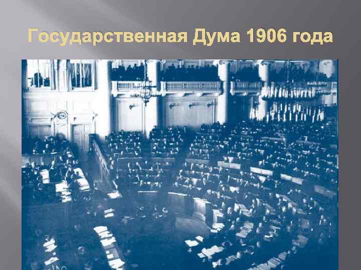 Государственная Дума 1906 года 