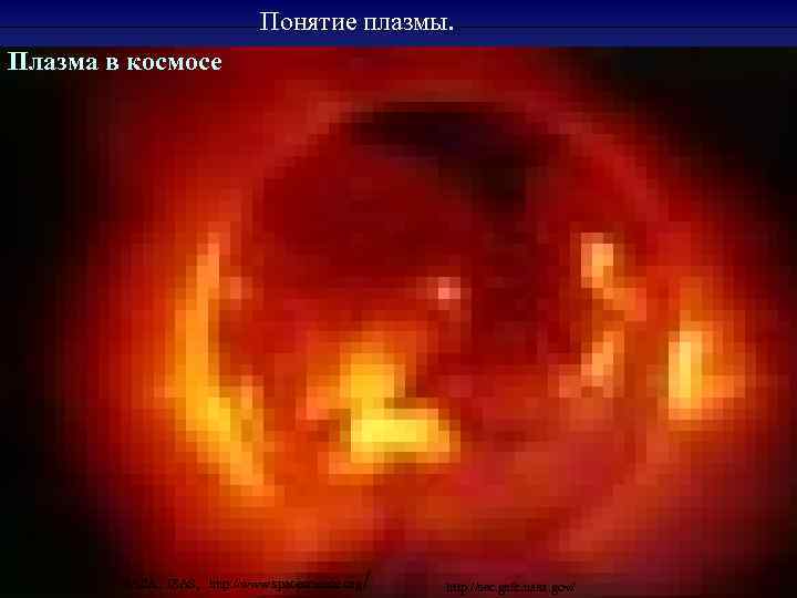 Понятие плазмы. Плазма в космосе Литература NASA, ISAS, http: //www. spacescience. org / http: