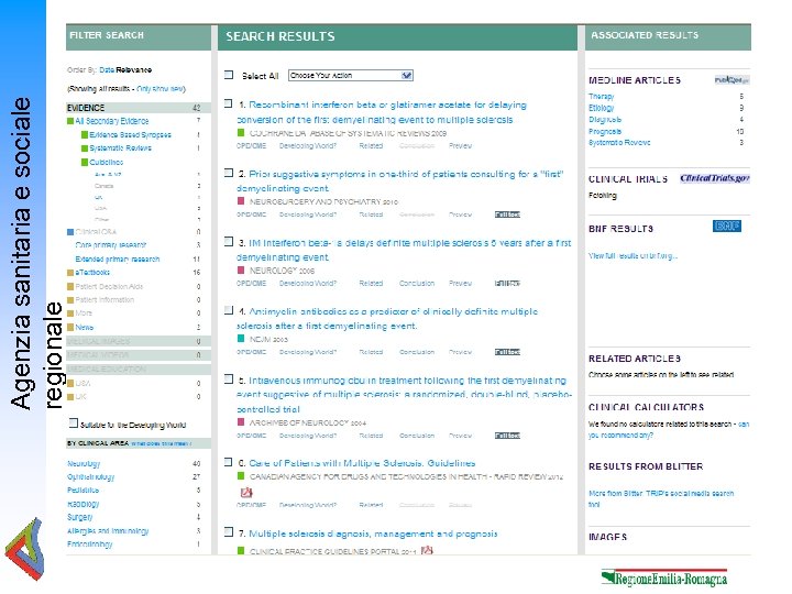 Agenzia sanitaria e sociale regionale 