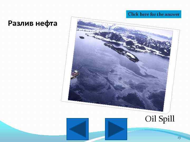 Click here for the answer Разлив нефта Oil Spill 23 