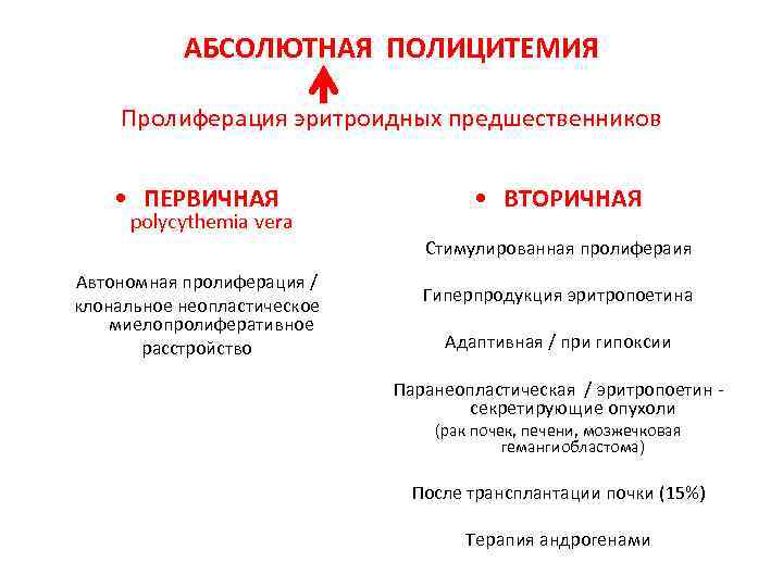 Полицитемия это. Абсолютная полицитемия. Полицитемия причины. Полицитемия первичная и вторичная. Вторичная полицитемия клинические рекомендации.