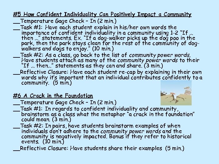 #5 How Confident Individuality Can Positively Impact a Community __Temperature Gage Check – In