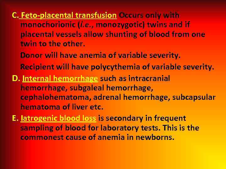 Karazin Kharkiv National University Department Of Pediatrics Anemia 