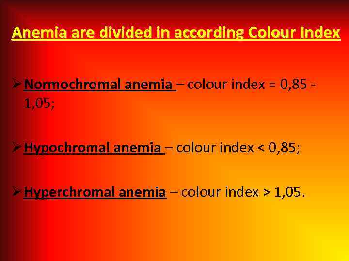 Karazin Kharkiv National University Department Of Pediatrics Anemia 