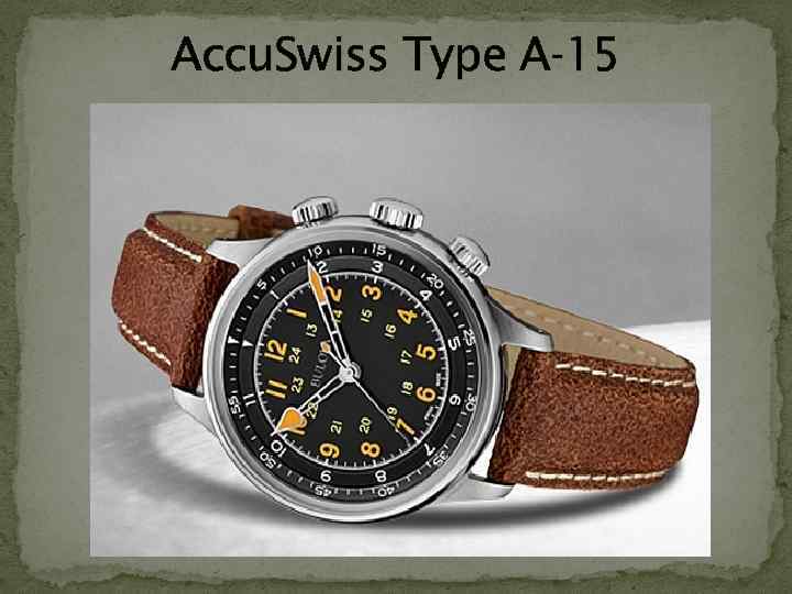 Accu. Swiss Type A-15 