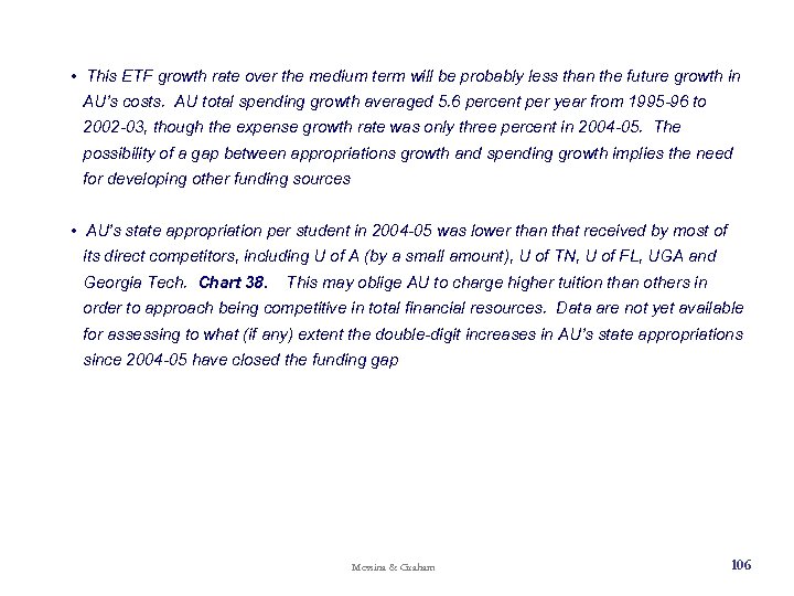  • This ETF growth rate over the medium term will be probably less