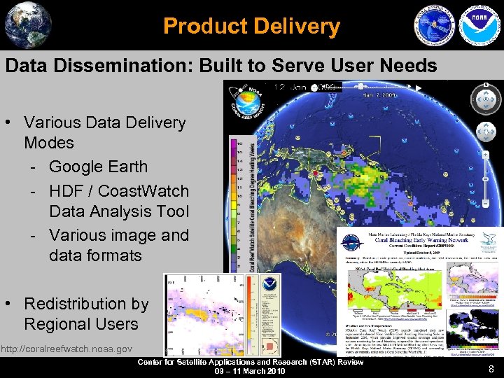 Product Delivery Data Dissemination: Built to Serve User Needs • Various Data Delivery Modes