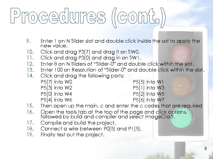 9. 10. 11. 12. 13. 14. 15. 16. 17. 18. 19. Enter 1 on