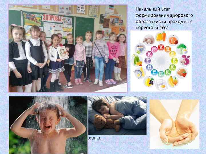 Начальный этап формирования здорового образа жизни проходит с первого класса Викторина «Азбука здоровья» (по