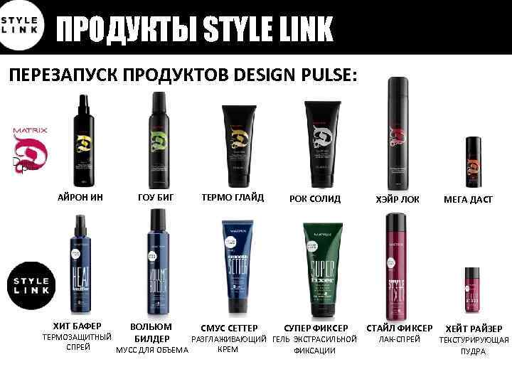 ПРОДУКТЫ STYLE LINK ПЕРЕЗАПУСК ПРОДУКТОВ DESIGN PULSE: АЙРОН ИН ГОУ БИГ ХИТ БАФЕР ВОЛЬЮМ