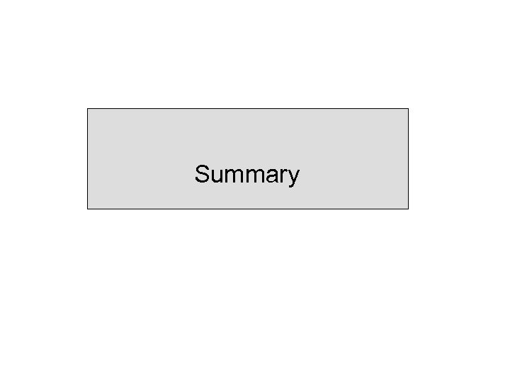 Summary 