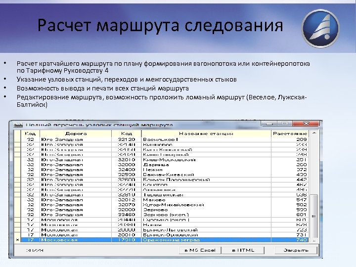 Расчет маршрута. Программа маршрута. Расчет количества маршрутов. Расчет провозной платы.