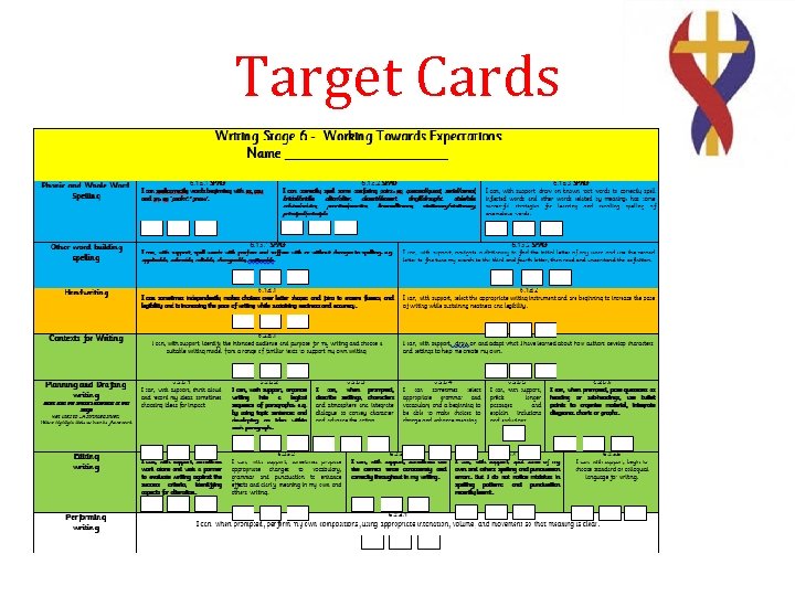Target Cards 