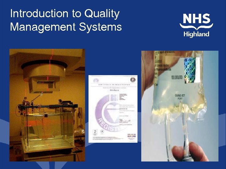 Introduction to Quality Management Systems 