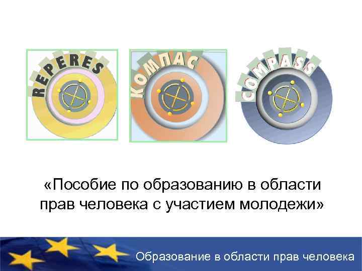  «Пособие по образованию в области прав человека с участием молодежи» Образование в области