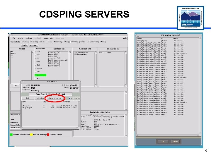 CDSPING SERVERS 19 
