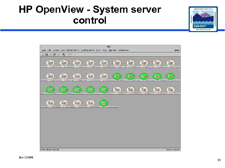HP Open. View - System server control Rev 11/2/98 31 
