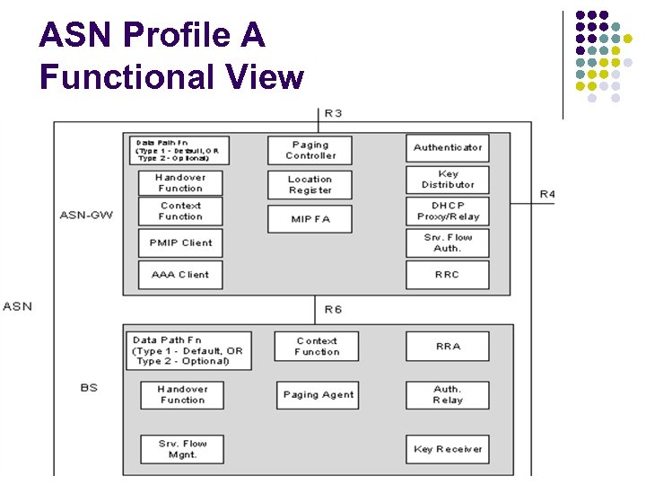 ASN Profile A Functional View 