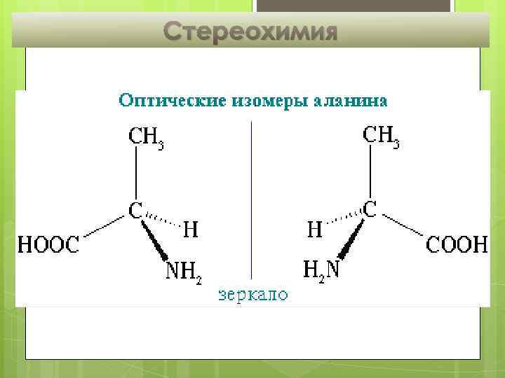 Стереохимия 