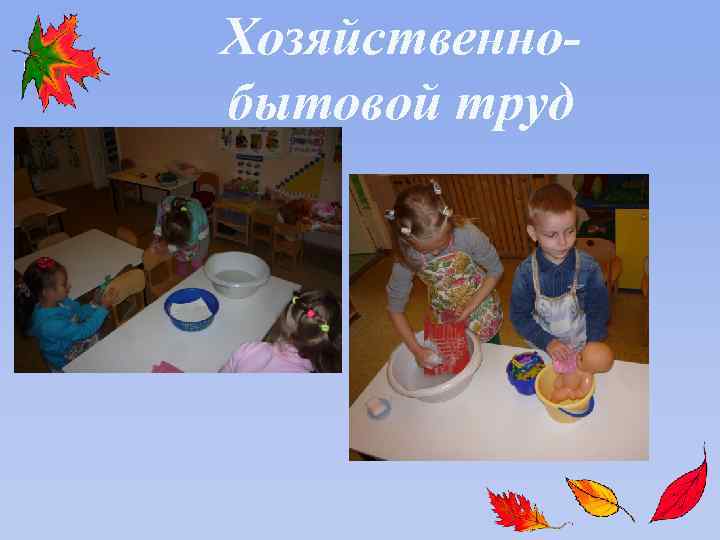 Хозяйственнобытовой труд 