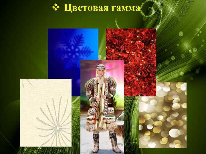 v Цветовая гамма 