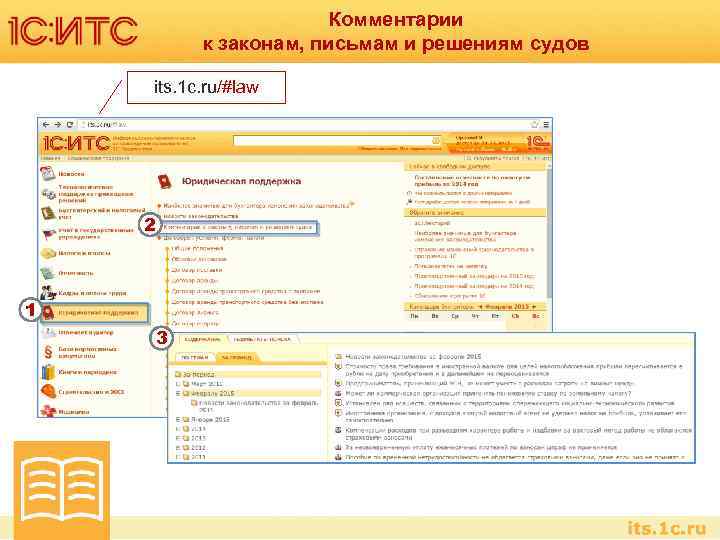 Комментарии к законам, письмам и решениям судов its. 1 c. ru/#law 2 1 3