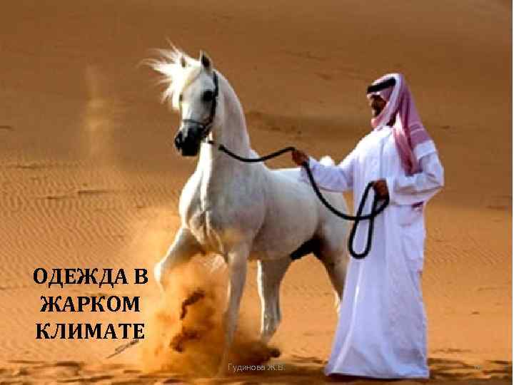 ОДЕЖДА В ЖАРКОМ КЛИМАТЕ Гудинова Ж. В. 61 