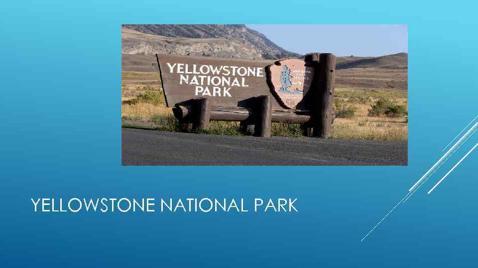 YELLOWSTONE NATIONAL PARK 