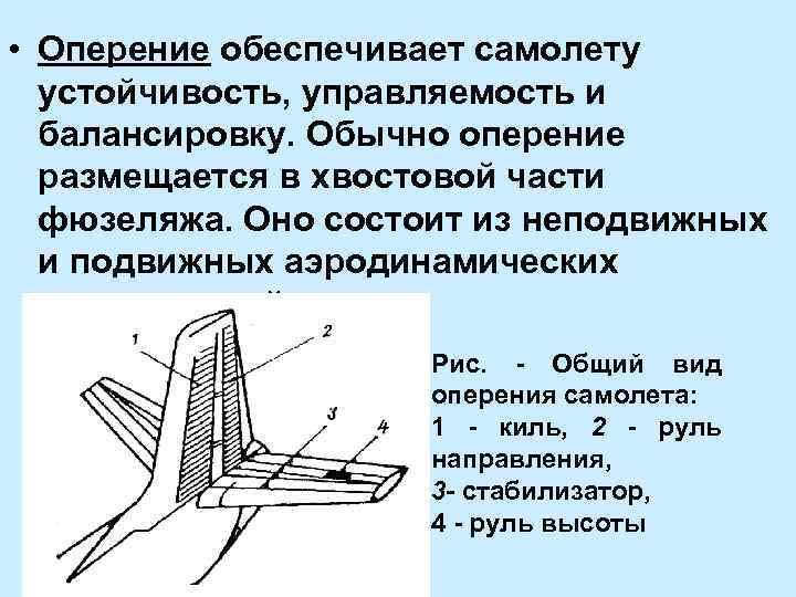 Презентация конструкция самолета