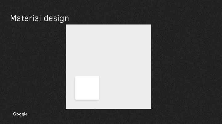 Material design Google 