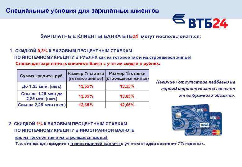 Зарплатный проект втб что это такое