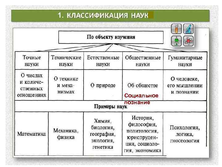 1. Социальное познание 