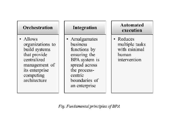 Fig. Fundamental principles of BPA 