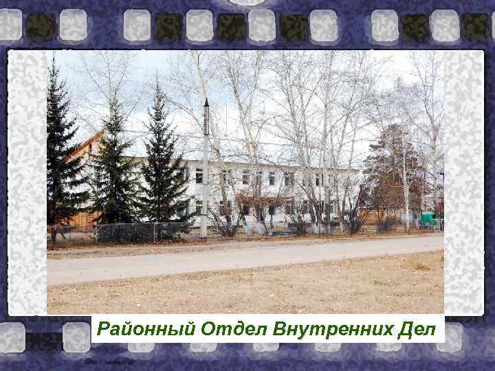 Районный Отдел Внутренних Дел 