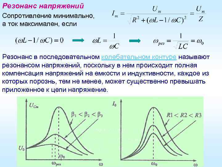 На рисунке 25 представлены резонансные кривые какая кривая соответствует наименьшему значению