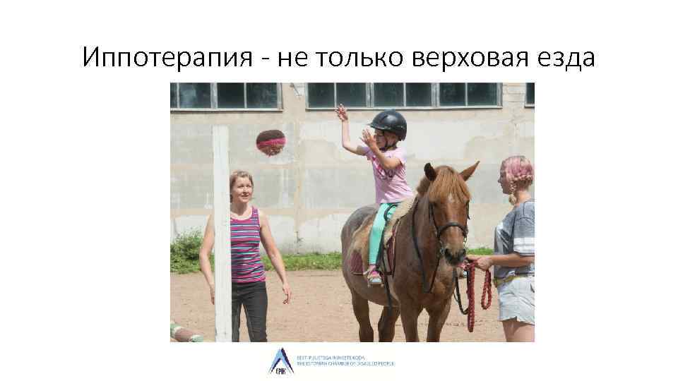 Иппотерапия - не только верховая езда 