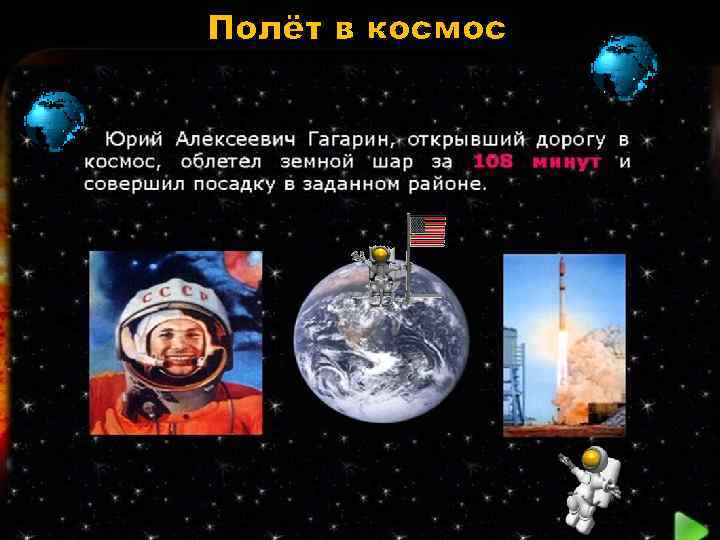 Полёт в космос 