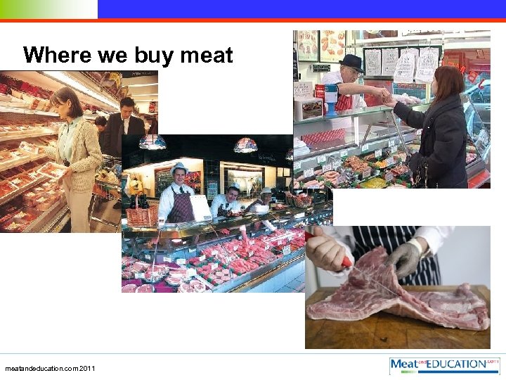 Where we buy meatandeducation. com 2011 