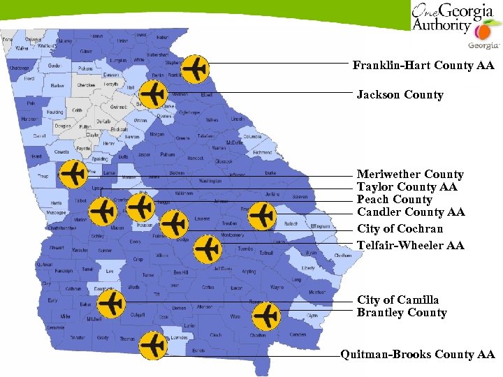 Franklin-Hart County AA Jackson County Meriwether County Taylor County AA Peach County Candler County
