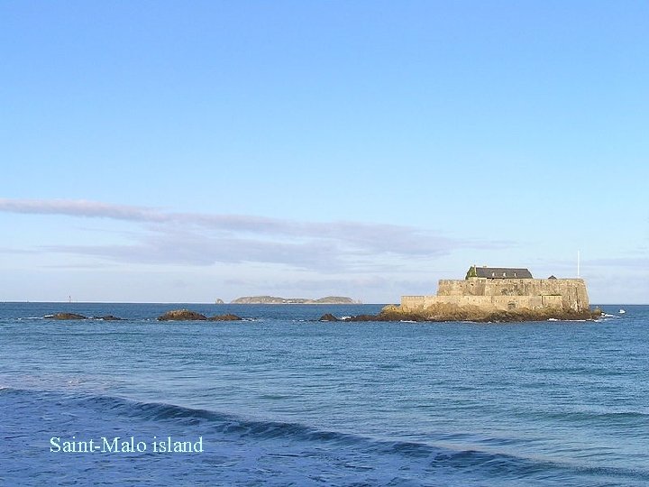 Saint-Malo island 