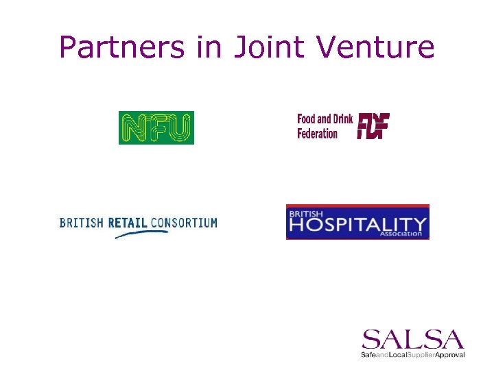 Partners in Joint Venture 
