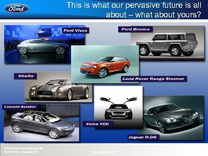 This is what our pervasive future is all about – what about yours? Enterprise