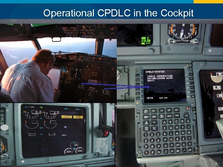 Operational CPDLC in the Cockpit 