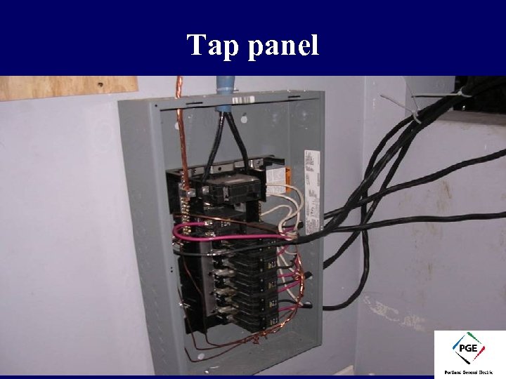 Tap panel 
